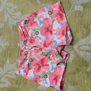Gymboree Floral Shorts - Size 10